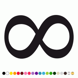 Stickers INFINI Stickers INFINI
