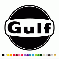 Stickers GULF 2 Stickers GULF 2