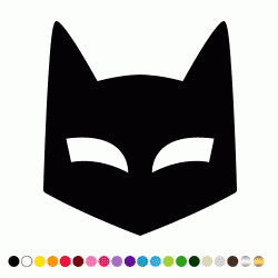 Stickers TETE DE CHAT MARCHAL Stickers TETE DE CHAT MARCHAL