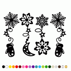 Stickers SUSPENSION JOYEUX NOEL 3 Stickers SUSPENSION JOYEUX NOEL 3