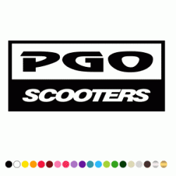Stickers PGO SCOOTERS Stickers PGO SCOOTERS