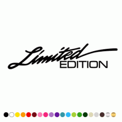 Stickers LIMITED EDITION 3 Stickers LIMITED EDITION 3