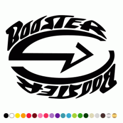 Stickers BOOSTER BCD 2 Stickers BOOSTER BCD 2