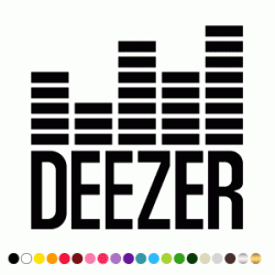 Stickers DEEZER SOUND 2 Stickers DEEZER SOUND 2