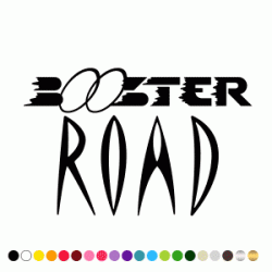 Stickers BOOSTER ROAD 2 Stickers BOOSTER ROAD 2