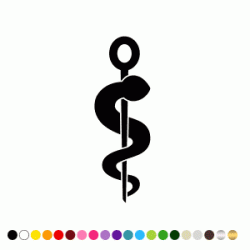 Stickers CADUCEE Stickers CADUCEE