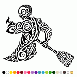 Stickers RAMEUR TRIBAL Stickers RAMEUR TRIBAL