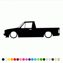 Stickers VOLKSWAGEN CADDY PICKUP MK1 Stickers VOLKSWAGEN CADDY PICKUP MK1