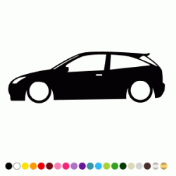 Stickers FORD FOCUS MK1 ZX3 Stickers FORD FOCUS MK1 ZX3