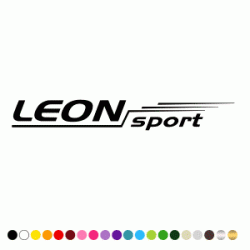 Stickers LEON SPORT DESIGN Stickers LEON SPORT DESIGN