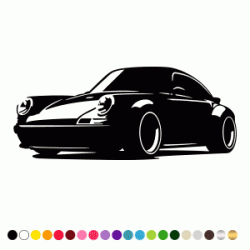 Stickers PORSCHE 911 SILHOUETTE Stickers PORSCHE 911 SILHOUETTE
