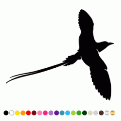 Stickers SILHOUETTE PAILLE EN QUEUE Stickers SILHOUETTE PAILLE EN QUEUE