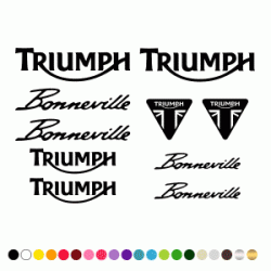 Stickers KIT TRIUMPH BONNEVILLE Stickers KIT TRIUMPH BONNEVILLE
