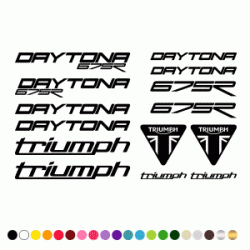 Stickers KIT TRIUMPH DAYTONA 675R Stickers KIT TRIUMPH DAYTONA 675R