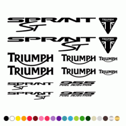 Stickers KIT TRIUMPH SPRINT ST Stickers KIT TRIUMPH SPRINT ST