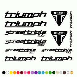 Stickers KIT TRIUMPH STREETTRIPLE 765 Stickers KIT TRIUMPH STREETTRIPLE 765