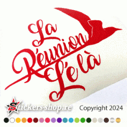 Stickers LA REUNION LE LA Stickers LA REUNION LE LA
