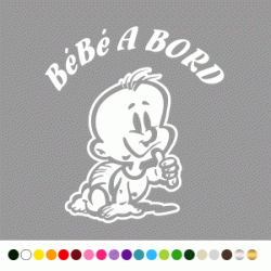 Stickers Bb à Bord Pouce Stickers Bb à Bord Pouce