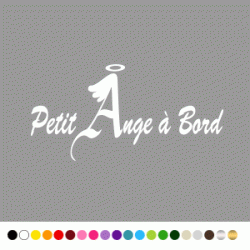 Stickers Petit Ange à Bord Stickers Petit Ange à Bord