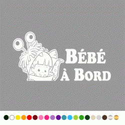 Stickers Bb à Bord Fillette Stickers Bb à Bord Fillette