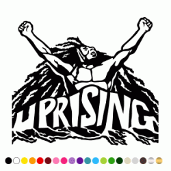 Stickers Bob Marley Uprising Stickers Bob Marley Uprising