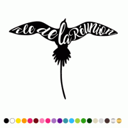 Stickers Silhouette Paille en Queue 4 Stickers Silhouette Paille en Queue 4