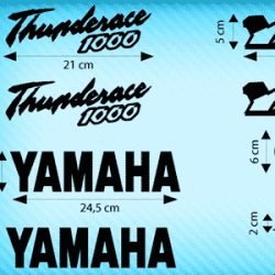 DECO MOTO KIT YZF THUNDERACE 1000 DECO MOTO KIT YZF THUNDERACE 1000