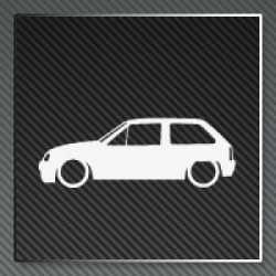 Stickers OPEL CORSA 3 PORTES Stickers OPEL CORSA 3 PORTES