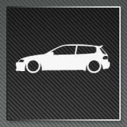 Stickers HONDA CIVIC TYPE R Stickers HONDA CIVIC TYPE R