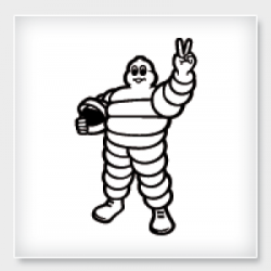 Stickers PERSONNAGE MICHELIN 3 Stickers PERSONNAGE MICHELIN 3