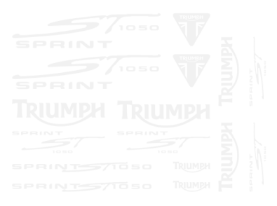 Stickers KIT TRIUMPH SPRINT ST1050 Stickers KIT TRIUMPH SPRINT ST1050