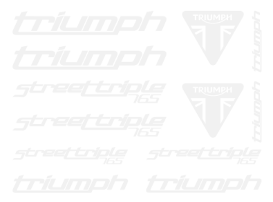 Stickers KIT TRIUMPH STREETTRIPLE 765 Stickers KIT TRIUMPH STREETTRIPLE 765