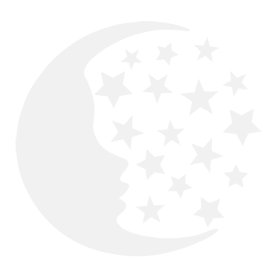 STICKERS Lune étoilée STICKERS Lune étoilée