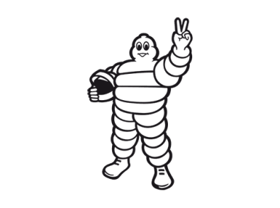 Stickers PERSONNAGE MICHELIN 3 Stickers PERSONNAGE MICHELIN 3