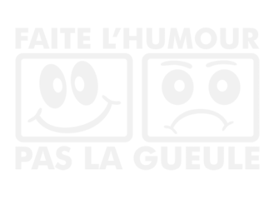 Stickers FAITE L HUMOUR PAS LA GEULE Stickers FAITE L HUMOUR PAS LA GEULE
