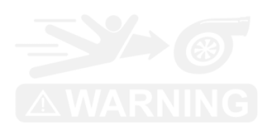Stickers TURBO ASPIRE WARNING Stickers TURBO ASPIRE WARNING