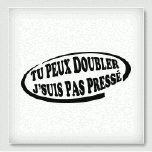 Stickers TU PEUX DOUBLER Stickers TU PEUX DOUBLER