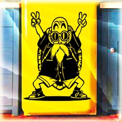 Stickers TORTUE GENIAL 2 Stickers TORTUE GENIAL 2