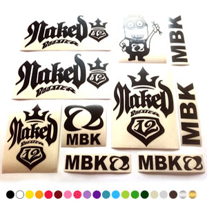 Stickers KIT BOOSTER MBK NAKED 12 Stickers KIT BOOSTER MBK NAKED 12