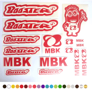 Stickers KIT BOOSTER MBK 6 Stickers KIT BOOSTER MBK 6